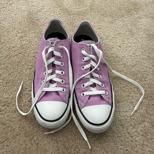 Converse Chuck Taylor All Star Canvas Low Top Violet Shock Women's 10/Men's 8